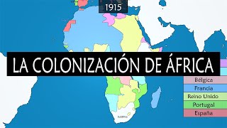 La colonización de África  Historia y resumen en mapas [upl. by Margreta536]