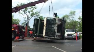 Wrecker Rotator Wrecker Big Rig Heavy Duty Tow Truck In Action How to lift [upl. by Acirea]