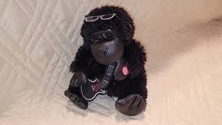 HugFun International Inc Animated Singing Gorilla quotWild Thingquot Jimi Hendrix [upl. by Aidole29]