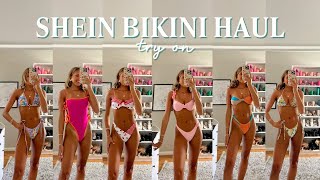 SHEIN BIKINI HAUL  trying on affordable bikinis under 15 [upl. by Goar]