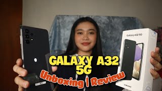 Samsung Galaxy A32 5G  Unboxing 2021 Galaxy A32 Full Review  Philippines [upl. by Akimaj]