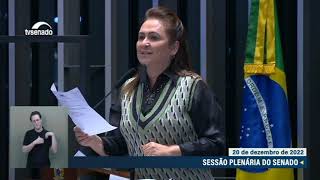 Senadora Kátia Abreu faz seu último discurso na tribuna do Senado [upl. by Aggappera]