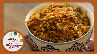 दलिया खिचडी  Daliya Khichdi Recipe by Smita Gondkar with Archana  Healthy Veg Lunch  Dinner [upl. by Helen]