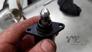 Servicing of a Idle control valve Opel Corsa B [upl. by Enylecoj769]