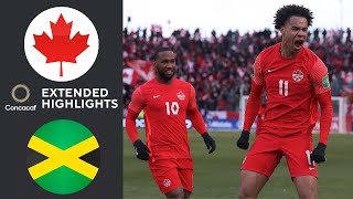 Canada vs Jamaica Extended Highlights  CONCACAF WCQ  CBS Sports Golazo [upl. by Iey]