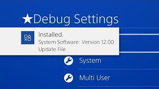 PS4 Firmware 1200 Online Jailbreak Devkit [upl. by Kotz]