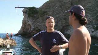 Red Bull Cliff Diving 2009 Croatia  Oliver Pocher [upl. by Krongold773]