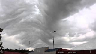 Undulatus Asperatus Clouds in Georgia [upl. by Yeltrab]