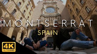 Monserrat Spain Monastery 4K [upl. by Mayman717]