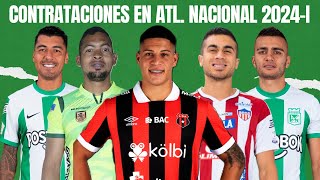 Contrataciones y salidas en Atlético Nacional 20241  Mercado de fichajes [upl. by Yrojram]