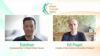 Scoliosis Correction Protocol One on One Training  Esteban Testimonial [upl. by Steffen]