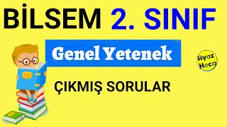 2 Sınıf Bilsem Sınav Soruları  Bilsem 2 Sınıf  Genel Yetenek [upl. by Nerraf]