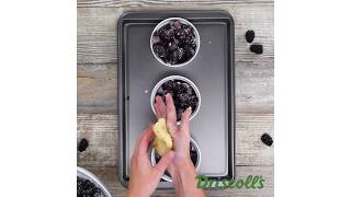 Blackberry Pie Cobbler Recipe  Driscolls [upl. by Atinahc]