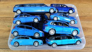 Box full of blue cars Pull Back Cars [upl. by Ara143]