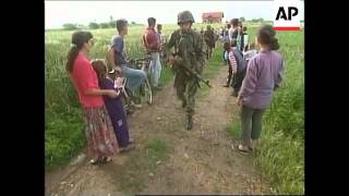 KOSOVO US NATO PEACEKEEPERS ON PATROL [upl. by Emse947]