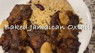 Oven Baked Jamaican Oxtail  Moms Oxtail in the Oven Jamaican Style [upl. by Ranilopa]