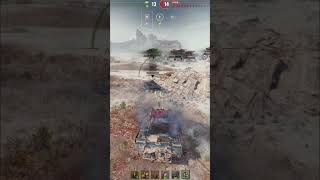 Bisonte C45 1 vs 3 shortsvideo wot worldoftanks [upl. by Odin]