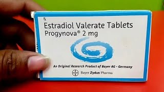 Progynova 2mg tablet uses Estradiol valerate  Dosage amp Side effect  And How to use in Hindi [upl. by Agn]