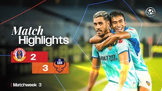 Match Highlights  East Bengal FC 23 FC Goa  MW 3  ISL 202425 [upl. by Arihsay]