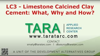 LC3  Limestone Calcined Clay Cement What Why and How [upl. by Studdard13]