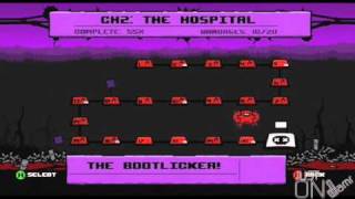 Super Meat Boy  Chapter 2 The Hospital  Warp Zone Locations [upl. by Irol]