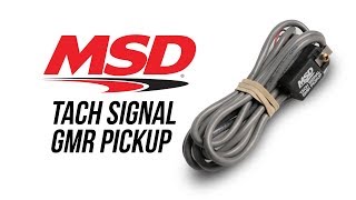 MSD Tach Signal GMR Pickup [upl. by Blader687]