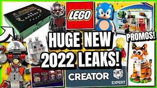 NEW LEGO 2022 LEAKS Marvel 18 Sonic amp MORE [upl. by Armillas609]