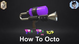 Splatoon 2  How to Use the Octoshot and SplattershotTentatekHeroshot [upl. by Conant]