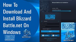 ✅ How To Download And Install Blizzard Battlenet On Windows 2020 [upl. by Yrrad]