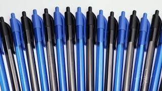 24pc InkJoy 100 RT Ballpoint Medium Click Pens By Paper Mate [upl. by Oderf130]