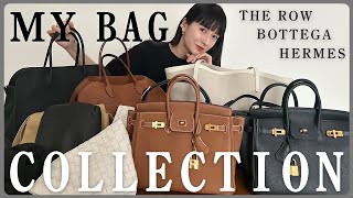 【バッグ紹介】アパレルディレクターのお気に入りバッグを一挙大公開👜✨【Bag Collection】HERMES  THE ROW  BOTTEGA VENETA [upl. by Gusty]