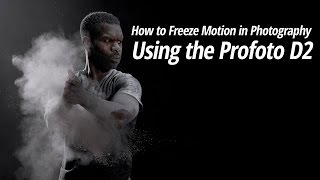 How to Freeze Motion in Photography Using the Profoto D2 [upl. by Corissa]