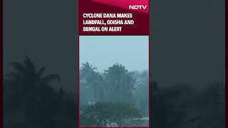 Cyclone News Today  Cyclone Dana Makes Landfall Odisha And Bengal On Alert [upl. by Vivyanne844]