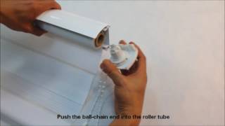 THD Zebra Roller Shade Instruction video English [upl. by Ynatirb57]