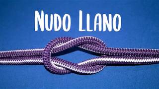 Tutorial de nudo llano [upl. by Ailadi]