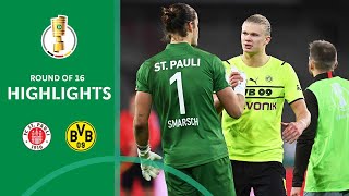 Home Win against BVB  FC St Pauli vs Borussia Dortmund 21  Highlights  DFBPokal Round of 16 [upl. by Thomey227]