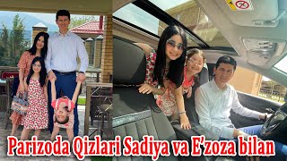 Parizoda qizlari Sadiya va Ezoza bilam mowinada mazza qib oynashdi [upl. by Dorothi]