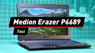 Medion Erazer P6689 im Test GamingNotebook von Aldi [upl. by Nebeur]