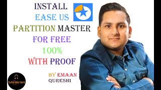 How to Extend Drive C space with Easeus Partition Masteractivate easeUs partion master 100 free [upl. by Licko515]