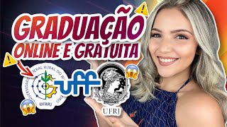 ⚠️ GRADUAÇÃO ONLINE E GRATUITA DE UNIVERSIDADES PÚBLICAS 😱  Mari Rel [upl. by Rofotsirk]