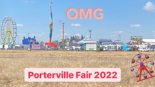 Porterville Fair 2022  Fair Setup [upl. by Alvina215]