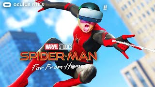 Wow GAME VR PALING BEST😃 OOHAMI PENAH MAIN  Spiderman Virtual Reality  Malaysia [upl. by Nahtaneoj]