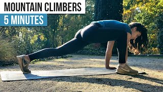 5 Min HIIT Mountain Climber Challenge l OutWork [upl. by Nnyleak137]