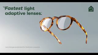 Sensity Fast Fastest lightadaptive lenses from HOYA [upl. by Huskey]