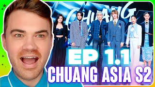 CHUANG ASIA S2  EPISODE 1 PART 1 REACTION [upl. by Assilaj]