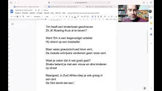 Sinterklaasgedicht schrijven binnen 15 minuten  een livedemonstratie [upl. by Dick955]