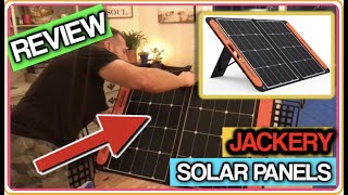 Jackery SolarSaga 60W Solar Panel for Explorer REVIEW [upl. by Accber324]