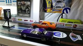 Home made slot car track 124 scale [upl. by Bat414]