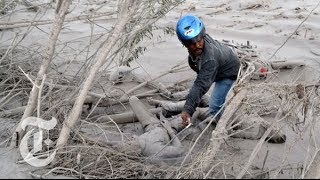 Mount Sinabung Volcano Eruption 2014 Destruction in Indonesia  The New York Times [upl. by Lilybel416]