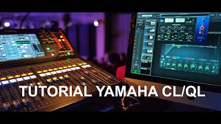 YAMAHA CL5 I QL5  pierwsze kroki na mikserze cyfrowym [upl. by Assylem]